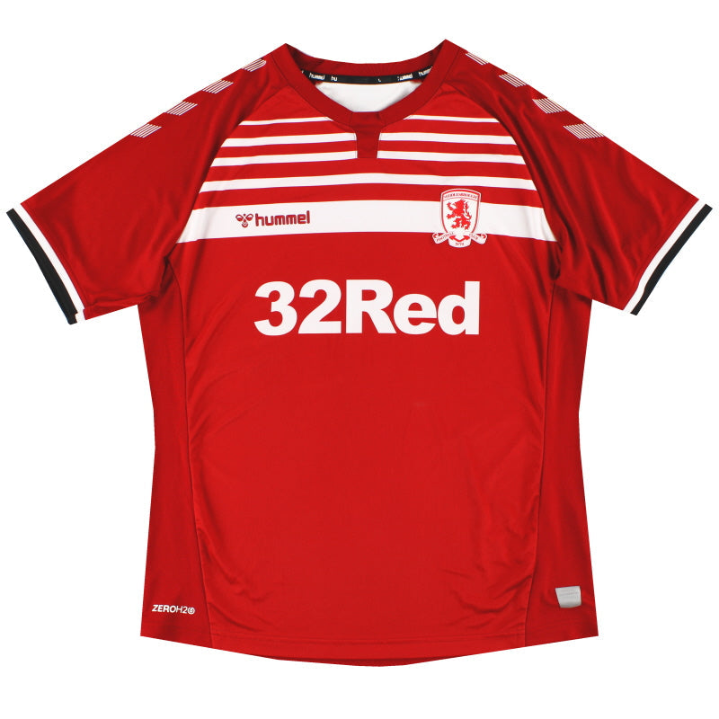 2019-20 Middlesbrough Hummel Home Shirt *Mint* M