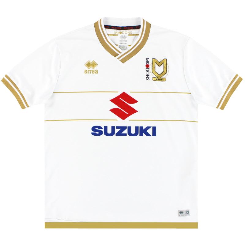 2019-20 MK Dons Errea Home Shirt L