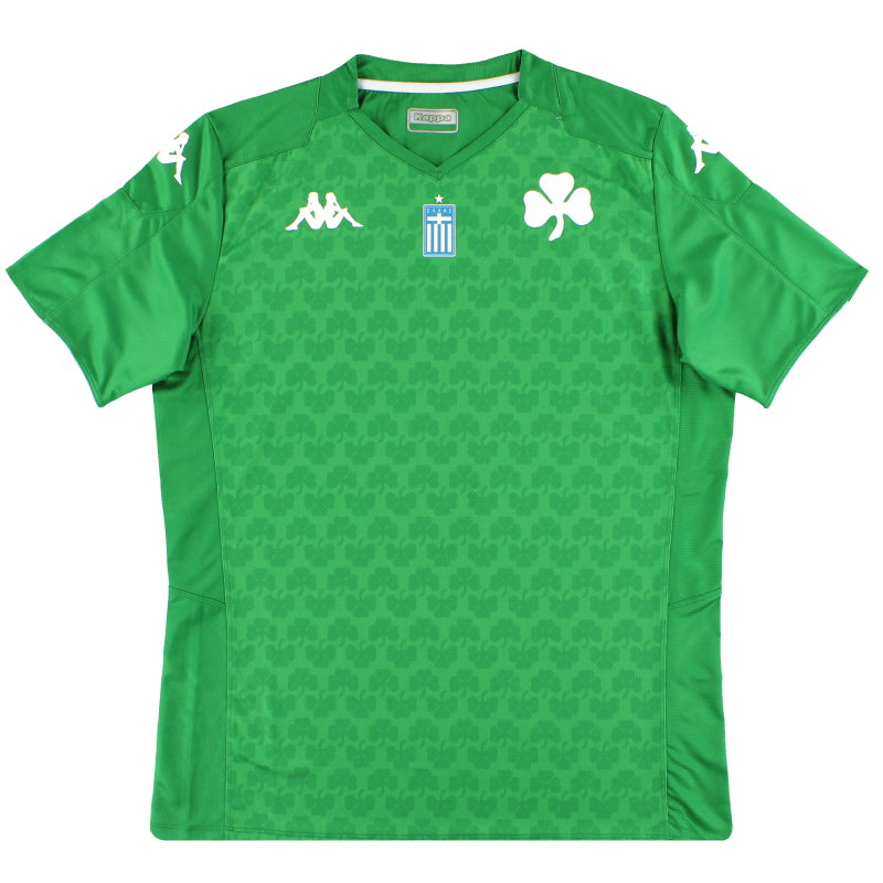 2019-20 Panathinaikos Kappa Kombat Home Shirt *BNIB* S