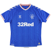 2019-20 Rangers Hummel Home Shirt *Mint* L
