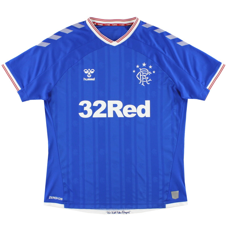 2019-20 Rangers Hummel Home Shirt *Mint* L