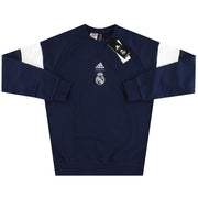 2019-20 Real Madrid adidas Crew Sweatshirt *w/tags* Youth XS