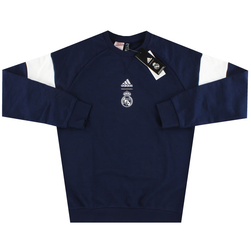 2019-20 Real Madrid adidas Crew Sweatshirt *w/tags* Youth XS