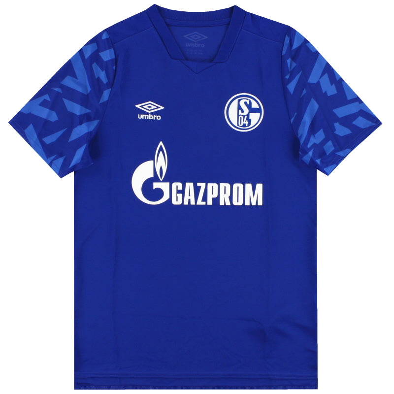 2019-20 Schalke Umbro Home Shirt *Mint* L