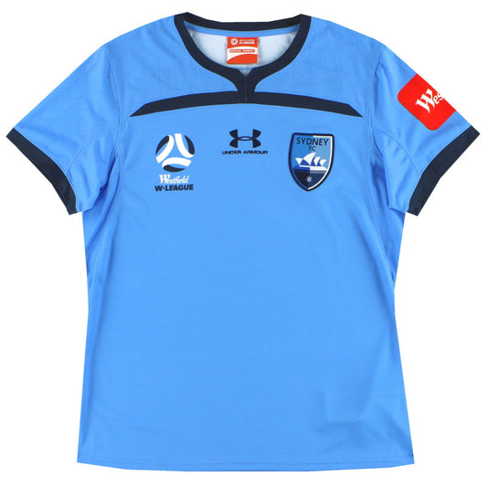 2019-20 Sydney FC Under Armour Womens Home Shirt *As New*