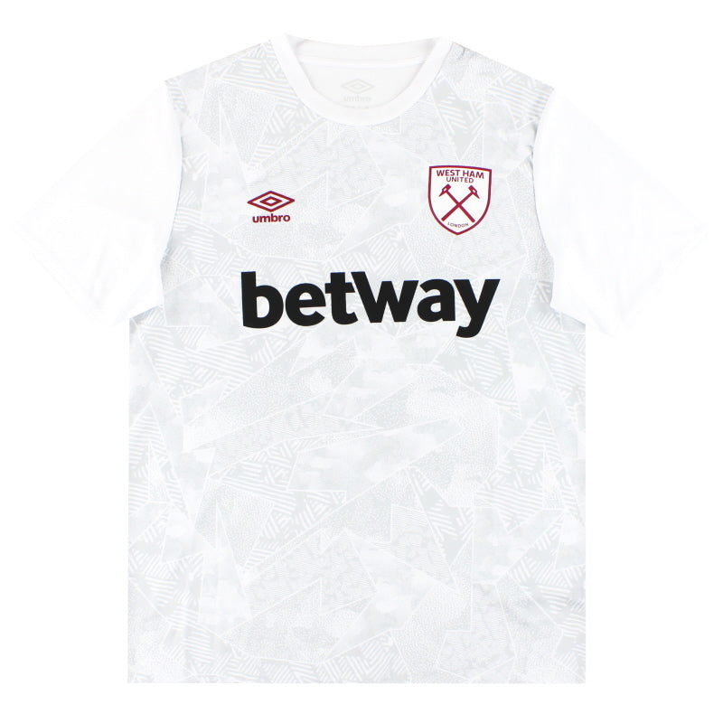 2019-20 West Ham Umbro Warm Up Shirt *As New* L