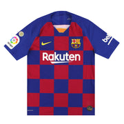 2019-20 Barcelona Player Issue Vaporknit Home Shirt M