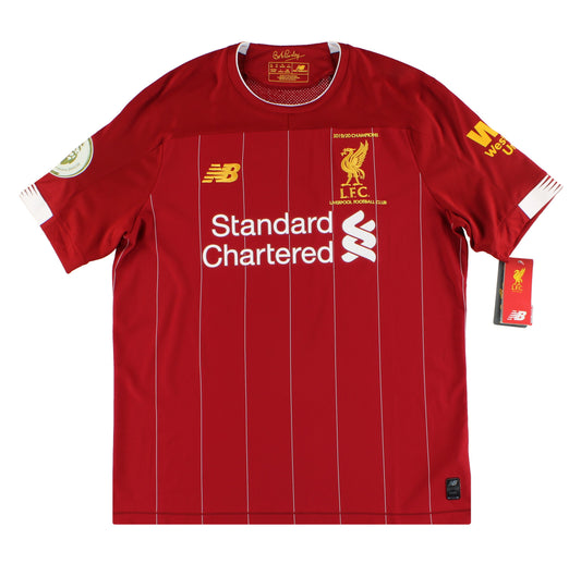 2019-20 Liverpool New Balance Home Shirt Champions #20 *w/tags* M