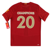 2019-20 Liverpool New Balance Home Shirt Champions #20 *w/tags* L
