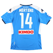 2019-20 Napoli Kappa Kombat Pro Home Shirt Mertens #14 XXL