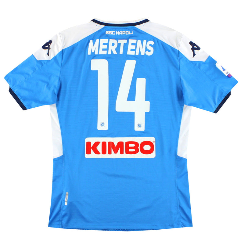 2019-20 Napoli Kappa Kombat Pro Home Shirt Mertens #14 XXL