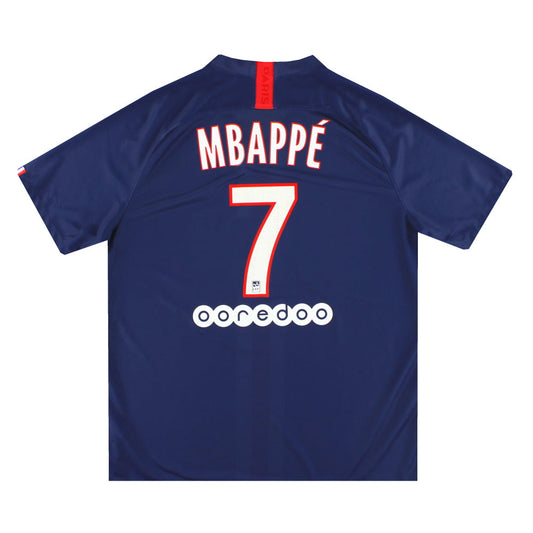 2019-20 Paris Saint-Germain Nike Home Shirt Mbappe #7 XL