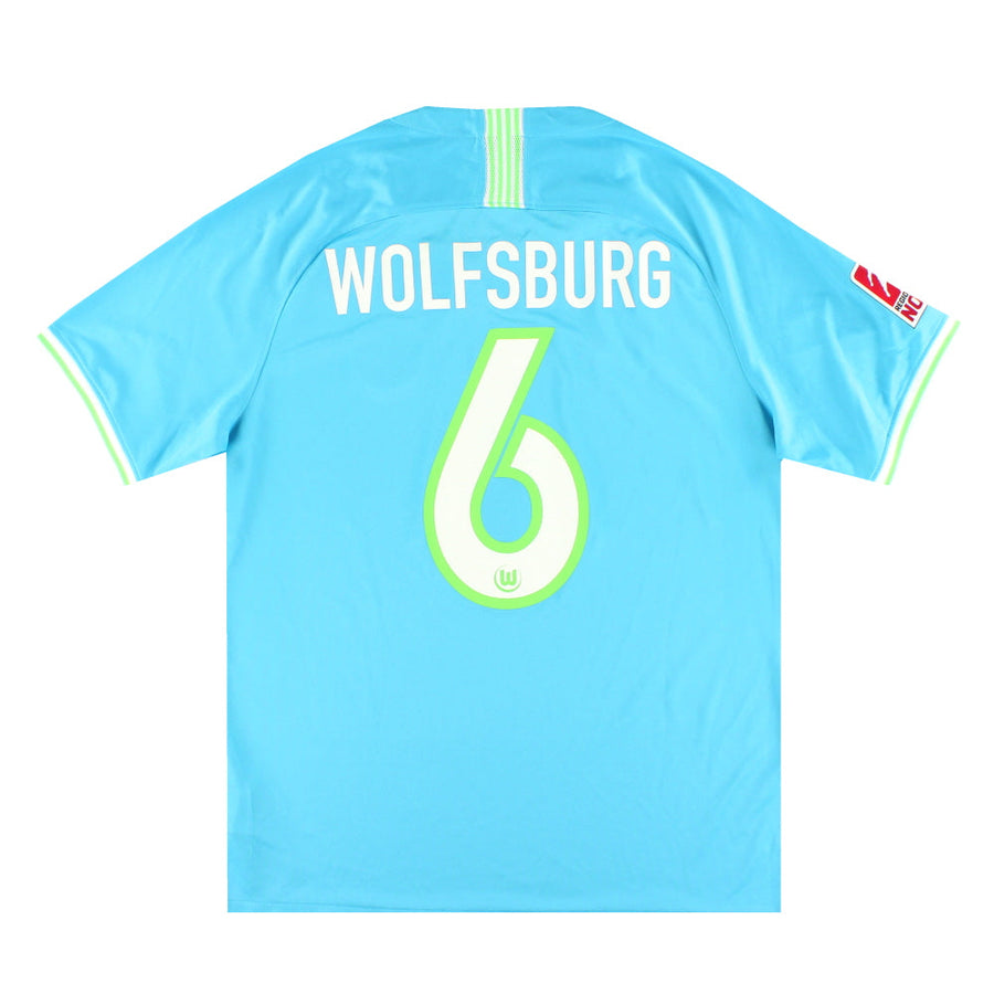 2019-20 Wolfsburg II Nike Match Issue Away Shirt #6 L