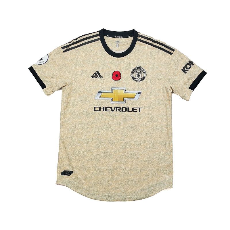 2019/20 Manchester United Martial #9 *Match Issue* Away Shirt (M) Adidas