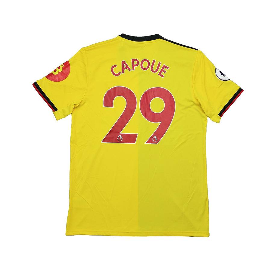 2019/20 Watford Capoue #29 *Match Issue* Home Shirt (L) Adidas