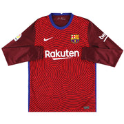 2020-21 Barcelona Nike Goalkeeper Shirt *Mint* L