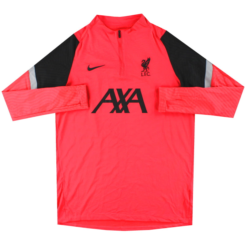 2020-21 Liverpool Nike 1/4 Zip Drill Top L