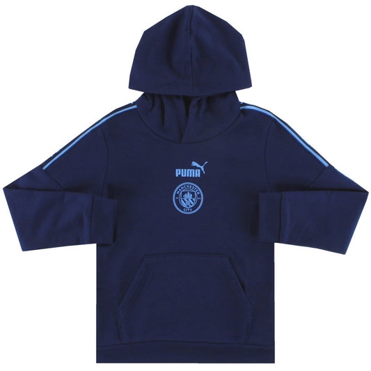 2020-21 Manchester City Puma FTBL Culture Hoodie *BNIB* Youth XXS
