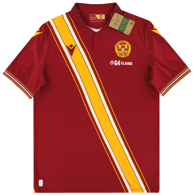 2023-24 Motherwell Macron Away Shirt *BNIB* M