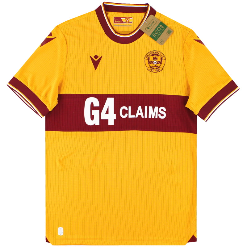 2023-24 Motherwell Macron Home Shirt *BNIB* XXXL