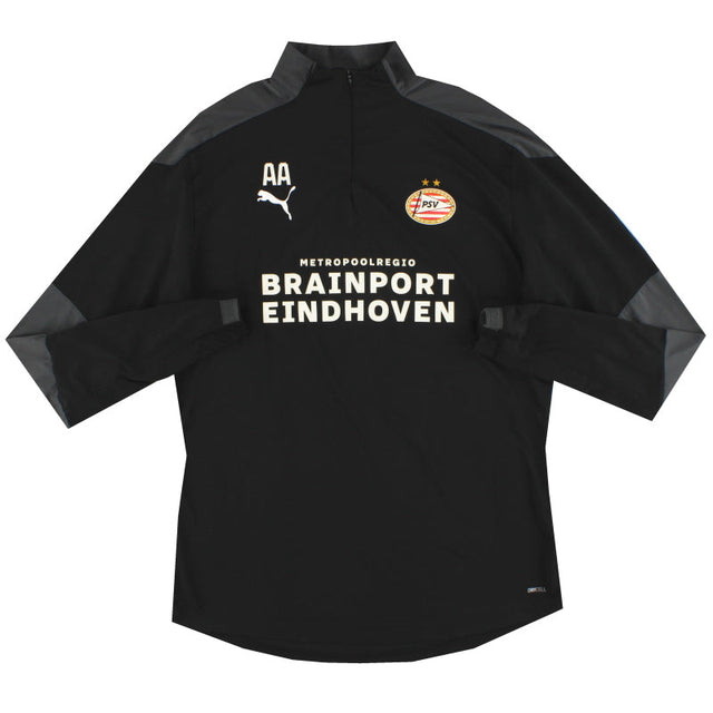 2020-21 PSV Eindhoven Puma 1/4 Zip Player Issue Training Top 'AA' XL