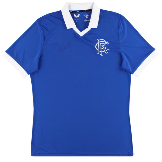 2020-21 Rangers Castore Retro Home Shirt *As New* XXXXL