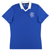2020-21 Rangers Castore Retro Home Shirt *As New* XL