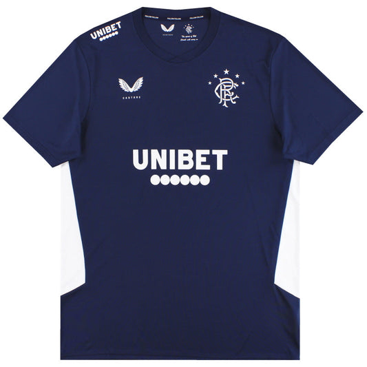 2020-21 Rangers Castore Training Shirt *As New*