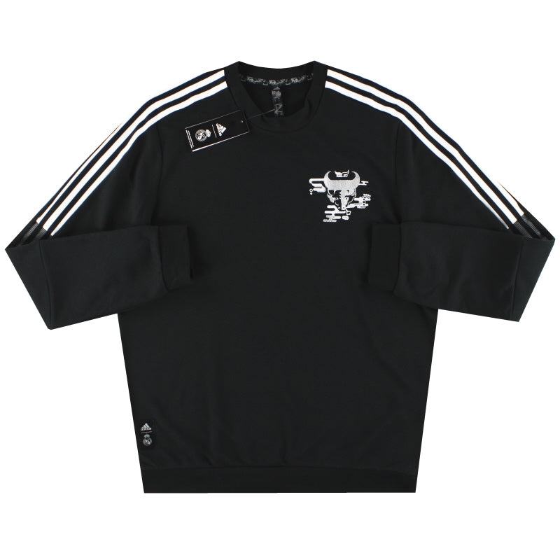 2020-21 Real Madrid adidas CNY Crew Sweatshirt *BNIB* L