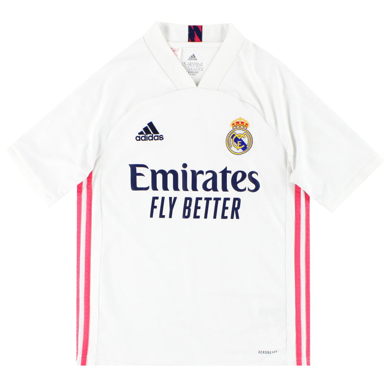 2020-21 Real Madrid adidas Home Shirt M