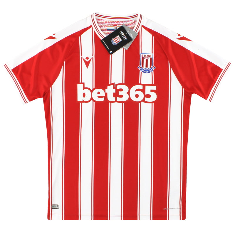 2020-21 Stoke City Macron Home Shirt *w/tags* XXL