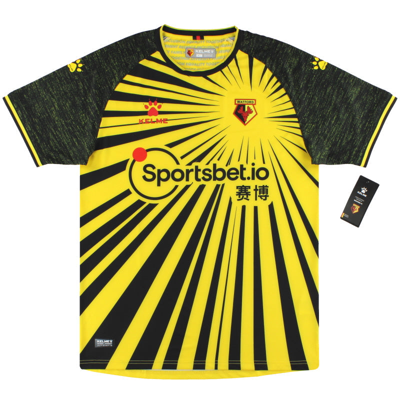 2020-21 Watford Kelme Home Shirt *BNIB* XL