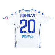 2020-21 Empoli Kappa Kombat 'Signed' Player Issue Away Shirt Fiamozzi #20 L