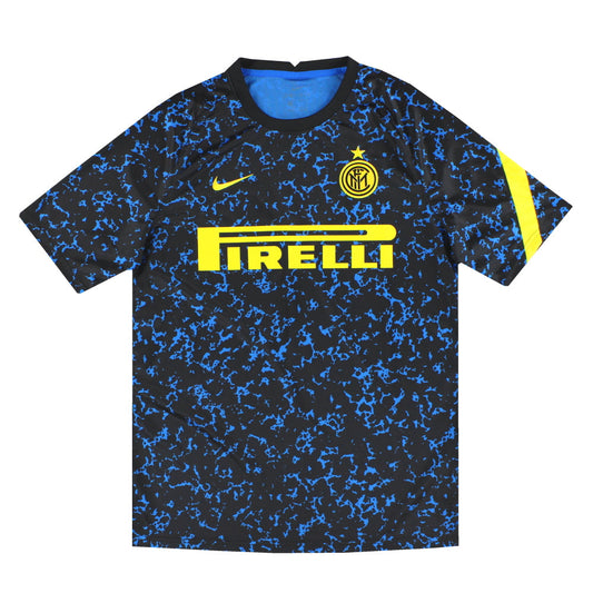 2020-21 Inter Milan Nike Pre-Match Shirt L