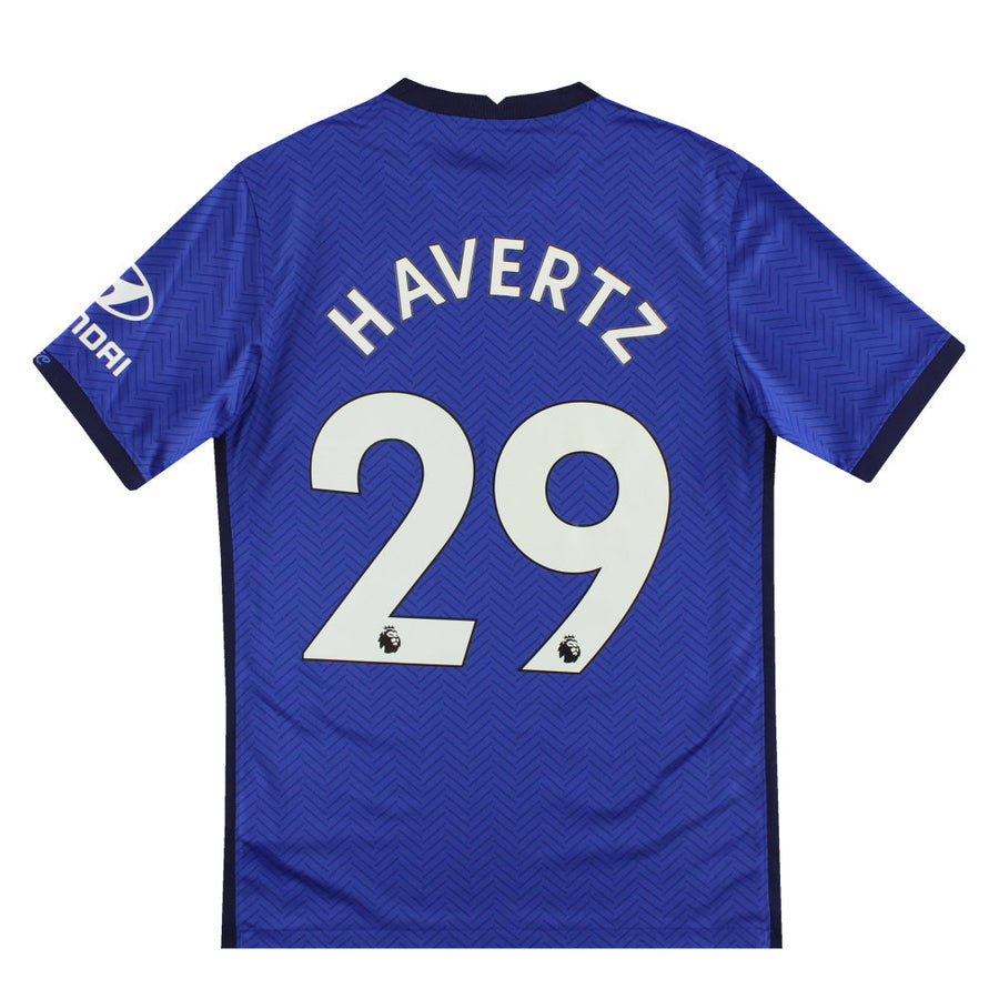 2020-21 Chelsea Nike Home Shirt Havertz #29 S - Classic Football Kit