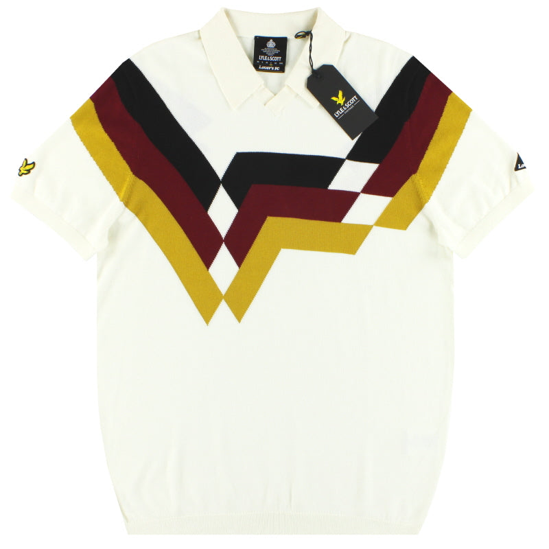 2020 Lyle and Scott x Lovers FC Germany Geometric Polo *BNIB* XS