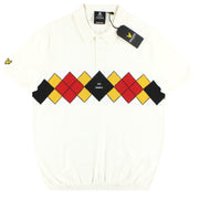 2020 Lyle and Scott x Lovers FC Belgium Argyle Stripe Polo *BNIB* M