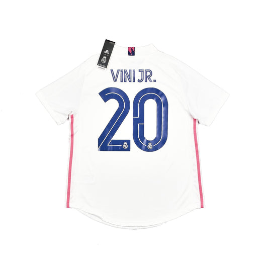 2020/21 Real Madrid Vini Jr #20 *BNWT* Home Shirt (Womens L) Adidas