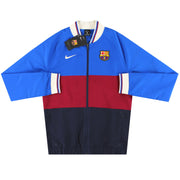 2021-22 Barcelona Nike Dri-FIT Tracksuit Top *BNIB* S