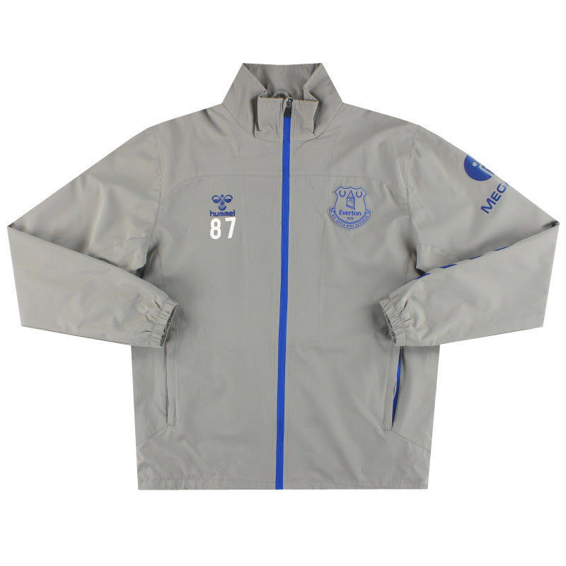 2021-22 Everton Hummel Track Jacket #87 M