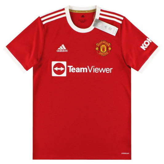 2021-22 Manchester United adidas Home Shirt *w/tags*