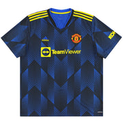 2021-22 Manchester United adidas Third Shirt *Mint* L