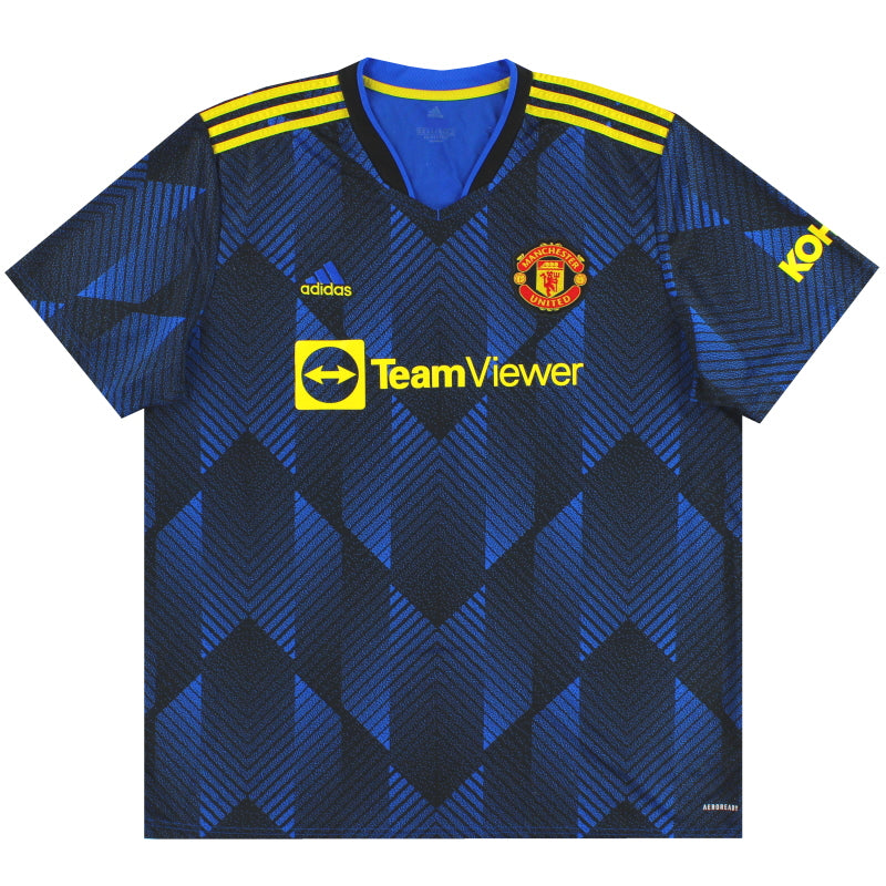 2021-22 Manchester United adidas Third Shirt *Mint* L