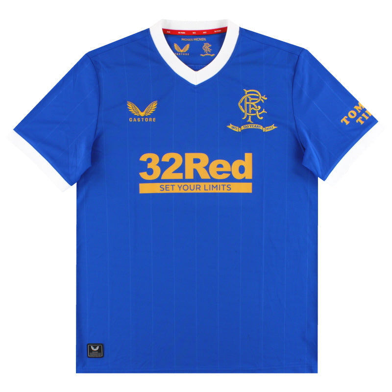 2021-22 Rangers Castore Home Shirt XXL