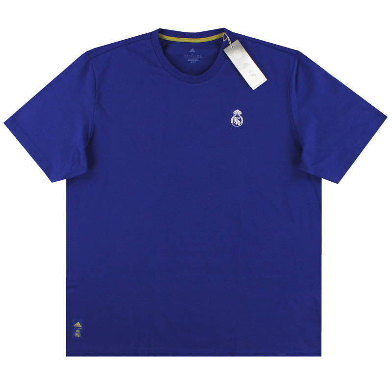 2021-22 Real Madrid adidas Q2 HC Tee *BNIB* M