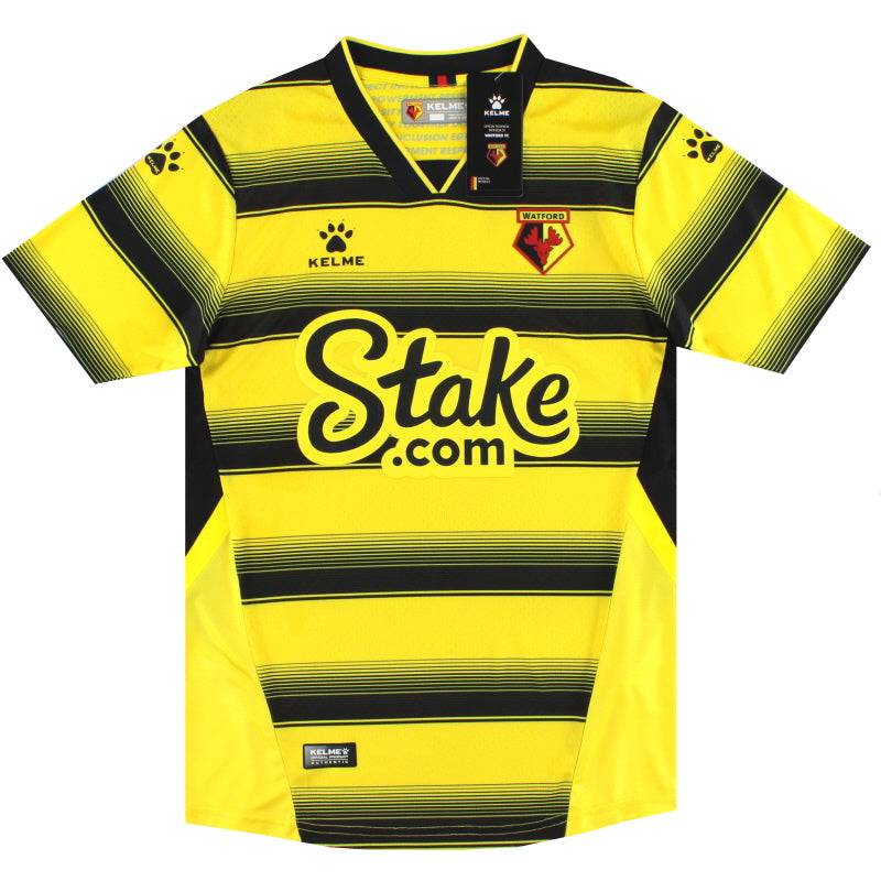 2021-22 Watford Kelme Home Shirt *BNIB* XL