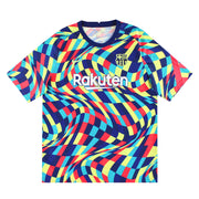 2021-22 Barcelona Nike Pre-Match Shirt XL