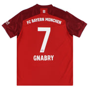 2021-22 Bayern Munich adidas Home Shirt Gnabry #7 L