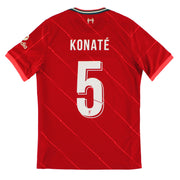 2021-22 Liverpool Nike Home Shirt Konate #5 M