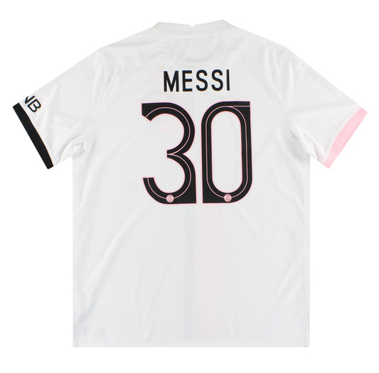 2021-22 Paris Saint-Germain Nike Away Shirt Messi #30 XL